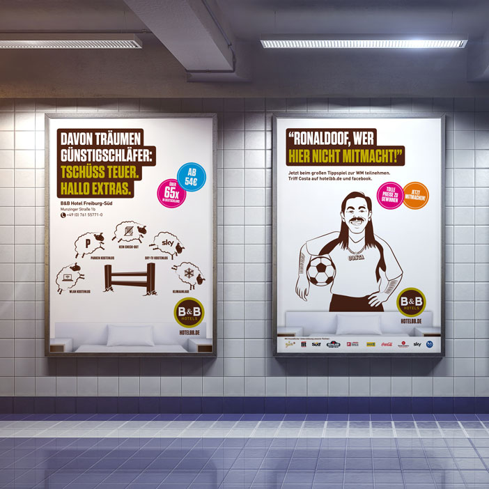 B&B Kampagne „Clever“